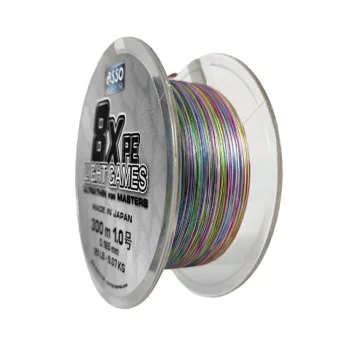 Плетено влакно ASSO 8X Light Games Multicolor 300m