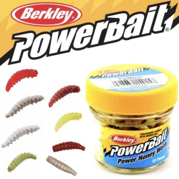 Силиконова примамка BERKLEY Powerbait Honey Worms