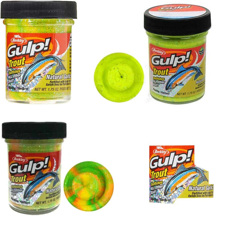 Плуваща паста за пъстърва BERKLEY Gulp Natural Garlic Scent