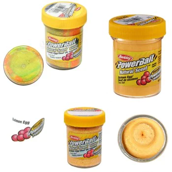 Плуваща паста за пъстърва BERKLEY Natural Scent Trout Bait Salmon Egg 50g