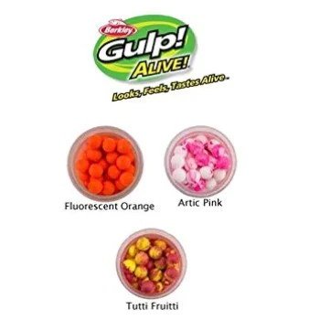 Силиконова стръв BERKLEY Gulp Alive Floating Salmon Eggs 58g