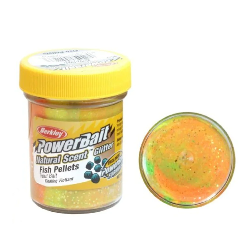 Плуваща паста за пъстърва BERKLEY Natural Scent Trout Bait Fish Pellet 50g