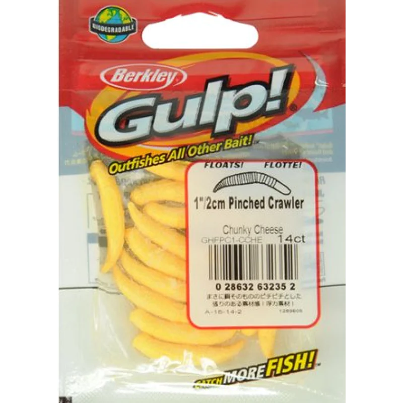 Силиконова примамка BERKLEY Gulp Floating Pinched Crawler 3cm