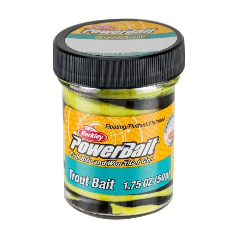 Плуваща паста за пъстърва BERKLEY PoweBait Trout Bait Swirl Range 50g