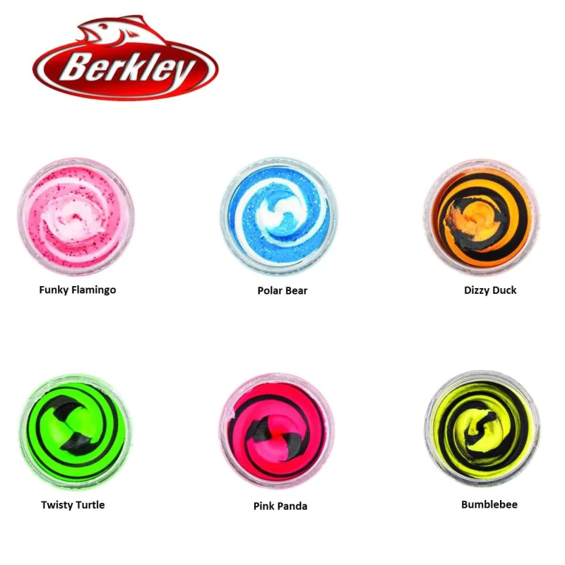 Плуваща паста за пъстърва BERKLEY PoweBait Trout Bait Swirl Range 50g