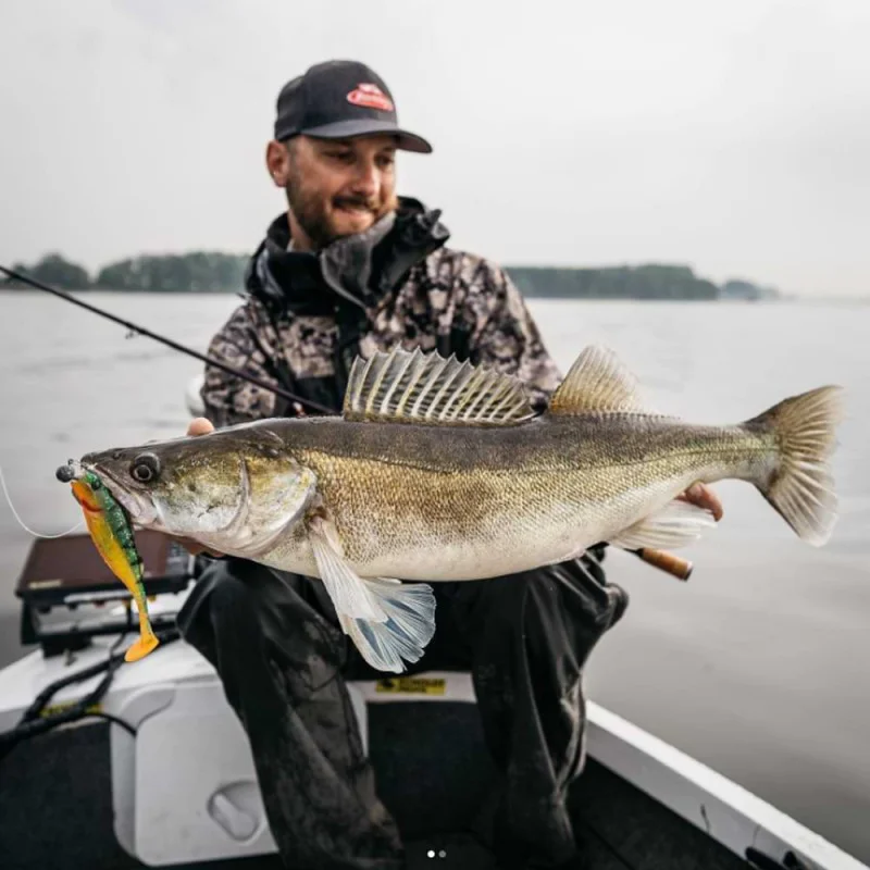 Силиконова примамка BERKLEY Pulse Realistic Perch 7cm