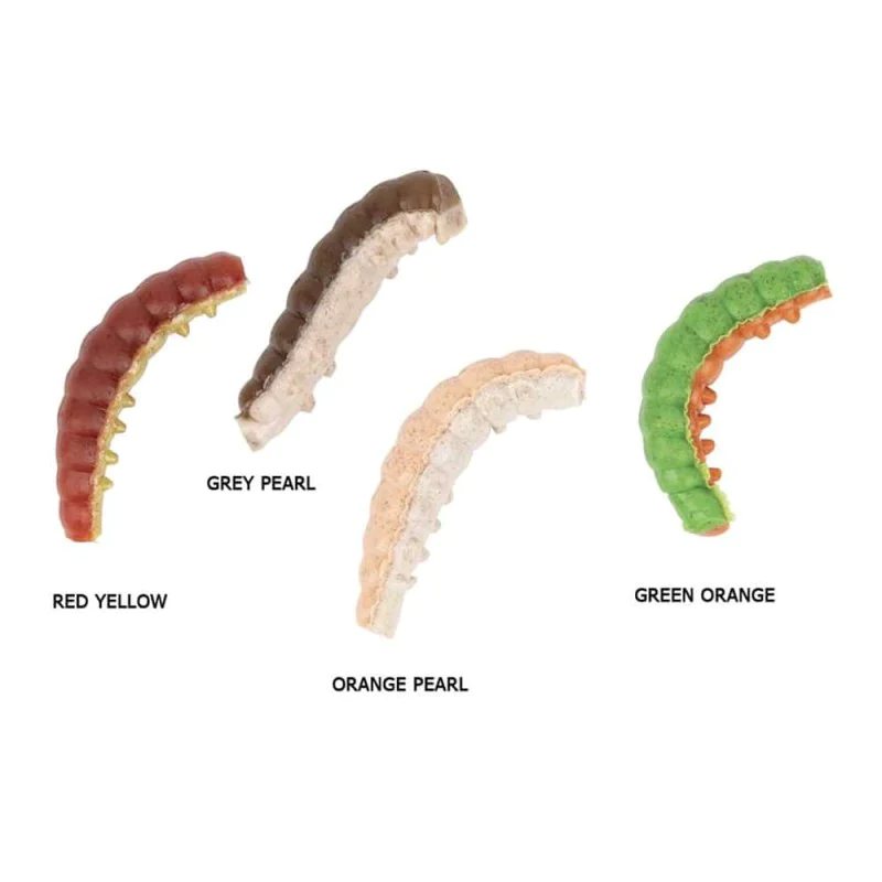 Силиконова примамка BERKLEY PowerBait Honey Worms - Bicolor