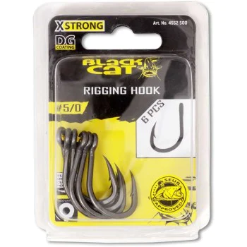 Куки BLACK CAT Rigging Hook DG Coating 6pcs