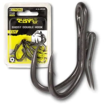 Куки BLACK CAT Ghost Double Hook DG Coating 5pcs