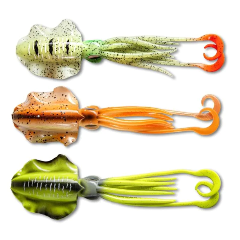 Силиконова примамка BLACK CAT Calamar U-Float 20g Floating