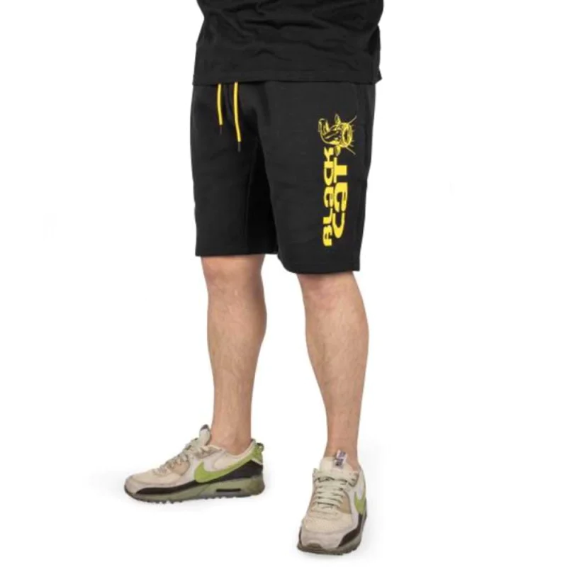 Къси панталони BLACK CAT Black Jogger Shorts