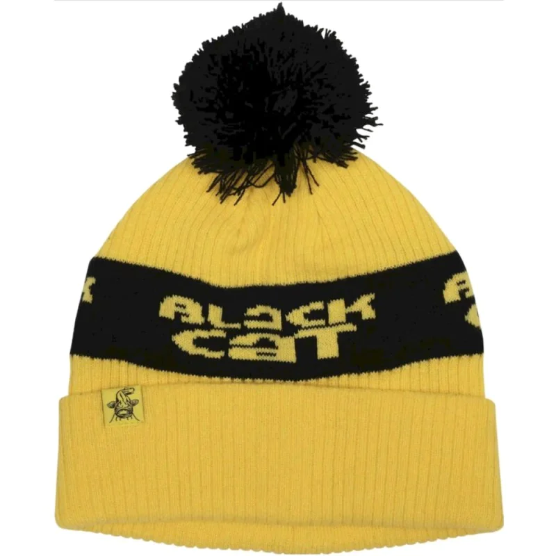 Зимна шапка BLACK CAT Yellow Bobble Hat