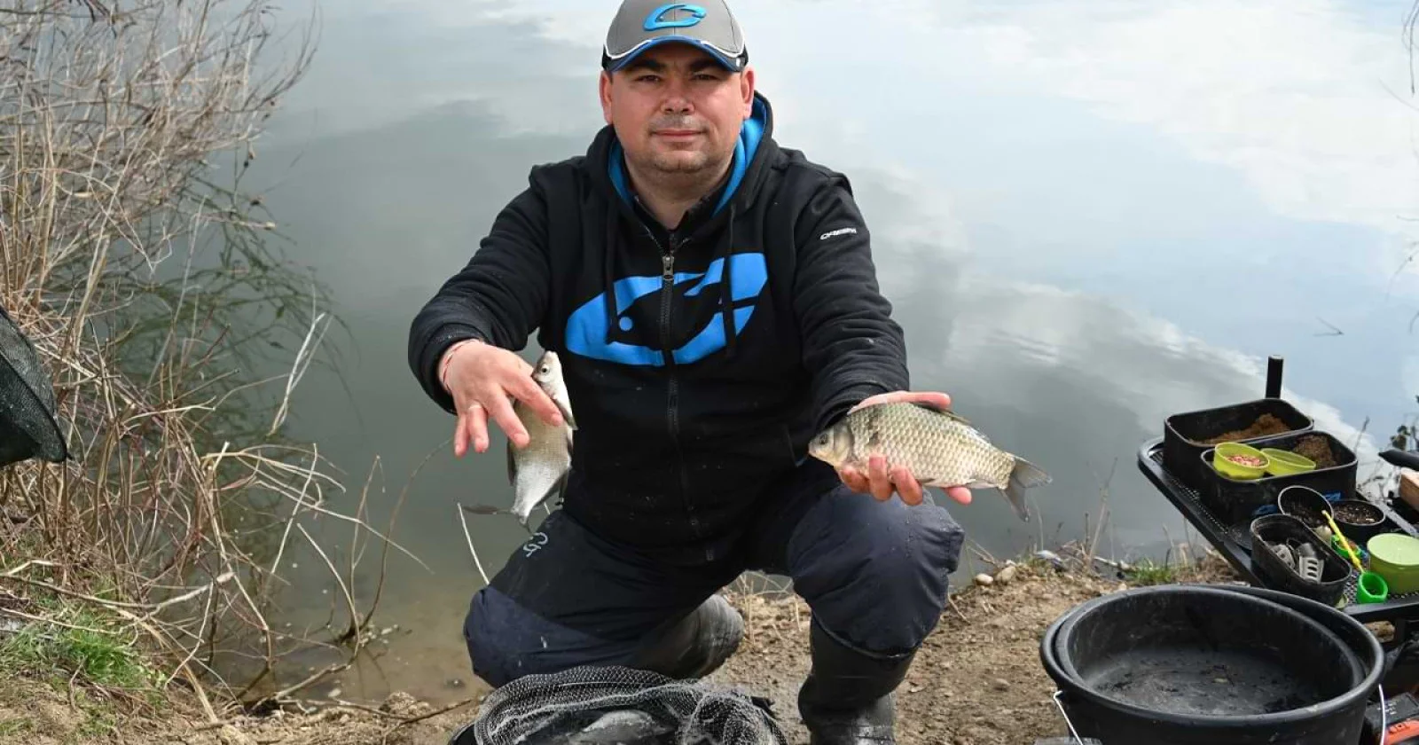 Зимен риболов с фидер на пресевна