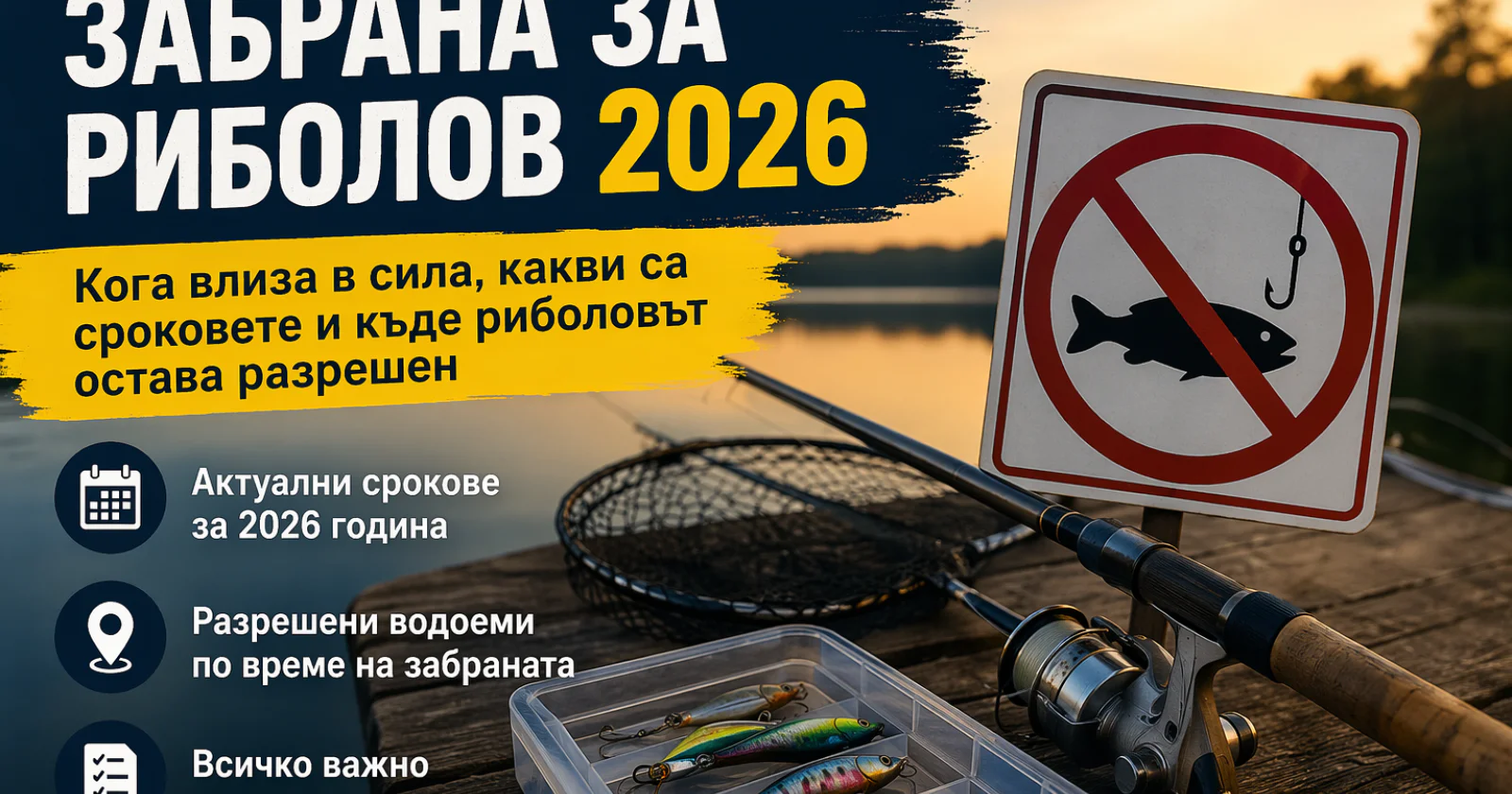 Забрана за риболов 2026