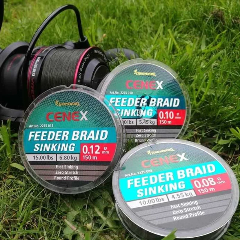Плетено влакно BROWNING Cenex Feeder Braid Sinking 150m