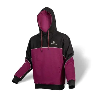 Суитшърт BROWNING Hoodie Black-Burgundy