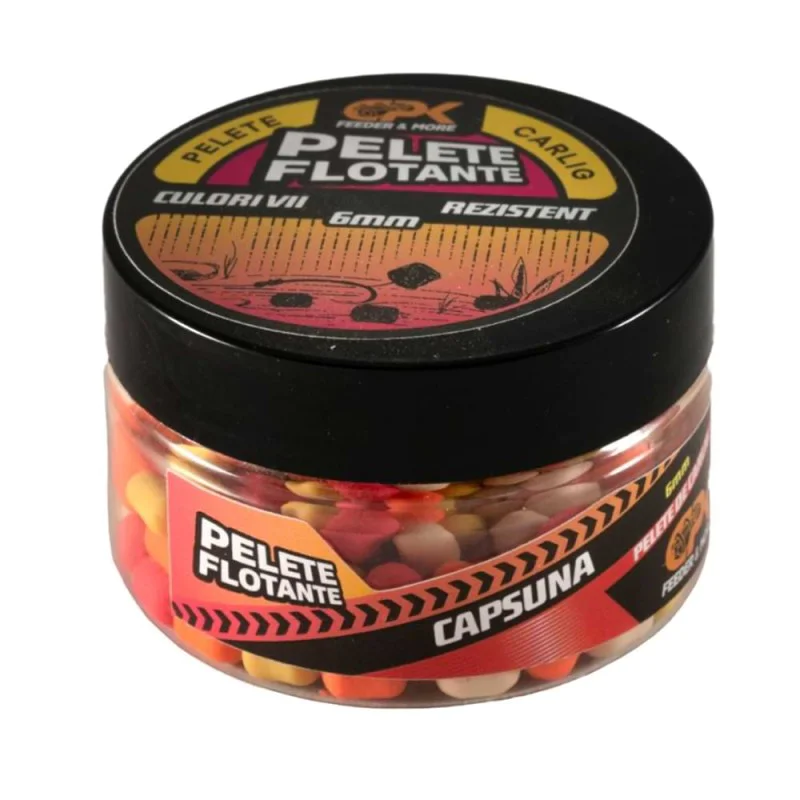 Неутрални дъмбели CPK Pelete Flotante Feeder Strawberry 6mm 20g