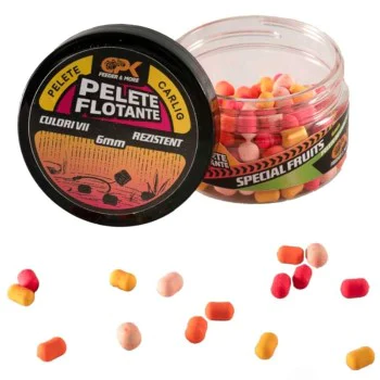 Неутрални дъмбели CPK Pelete Flotante Feeder Special Fruits 6mm 20g
