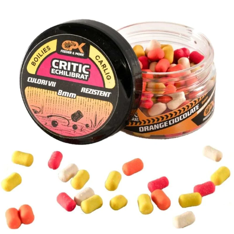 Неутрални дъмбели CPK Critically Balanced Feeder Chocolate and Orange 8mm 25g