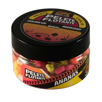 Неутрални дъмбели CPK Pelete Flotante Feeder Pineapple 6mm 20g