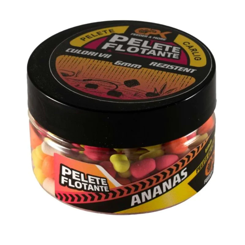 Неутрални дъмбели CPK Pelete Flotante Feeder Pineapple 6mm 20g