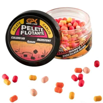 Неутрални дъмбели CPK Pelete Flotante Feeder Mango and White Chocolate 6mm 20g