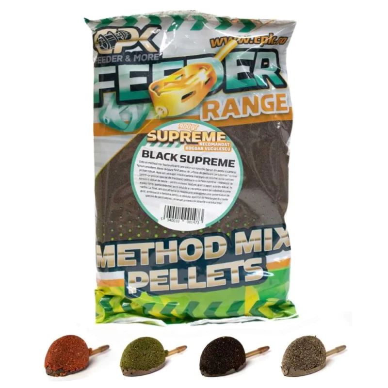 Захранка CPK Groundbait Method Feeder Supreme Black 900g