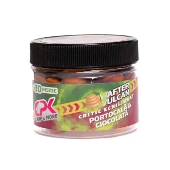 Неутрални дъмбели CPK Critically Balanced Vulcan 3D Orange and Chocolate 12mm 30g