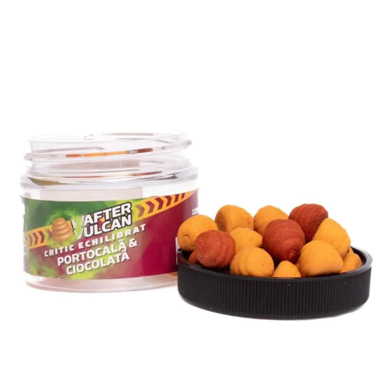 Неутрални дъмбели CPK Critically Balanced Vulcan 3D Orange and Chocolate 12mm 30g