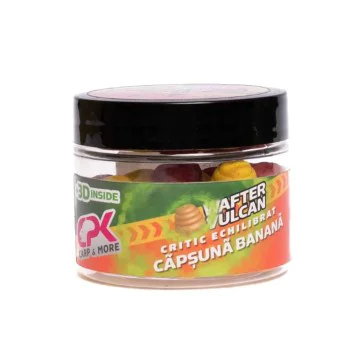 Неутрални дъмбели CPK Critically Balanced Vulcan 3D Strawberry and Banana 12mm 30g