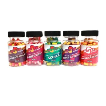 Неутрални дъмбели CPK Critically Balanced Bicolor Squid and Strawberry 8mm 25g