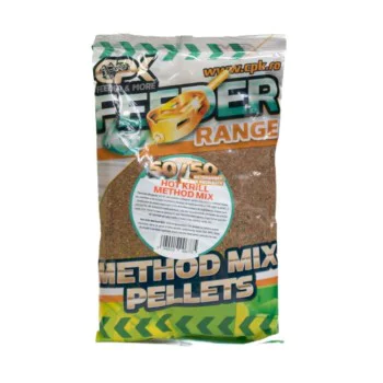 Захранка CPK Groundbait Method Feeder Mix 50/50 Hot Krill 900g