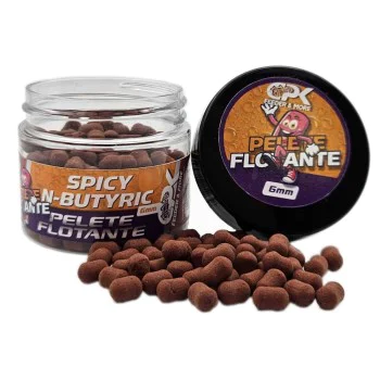 Неутрални дъмбели CPK Pelete Flotante Feeder Spicey N-Butyric 6mm 20g