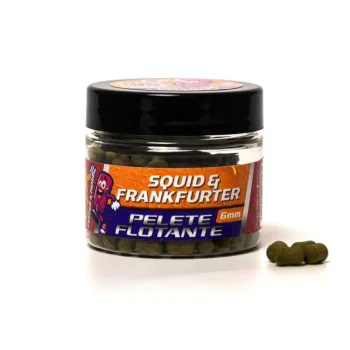 Неутрални дъмбели CPK Pelete Flotante Feeder Squid and Frankfurter 6mm 20g
