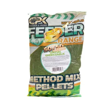 Захранка CPK Groundbait Method Feeder Mix 50/50 Special Green Garlig 900g
