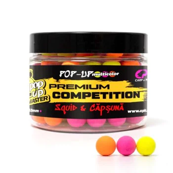 Плуващи топчета CPK Pop Up Squid and Strawberry Multicolor 10mm 35g