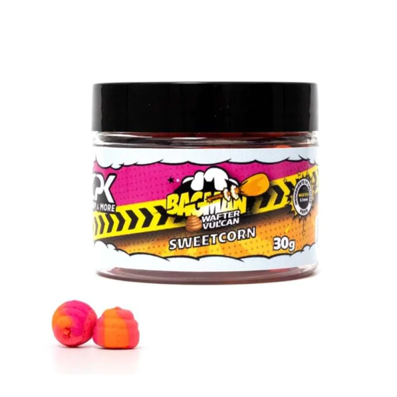 Неутрални дъмбели CPK Wafter Bagman Vulcan Sweetcorn 12mm 30g