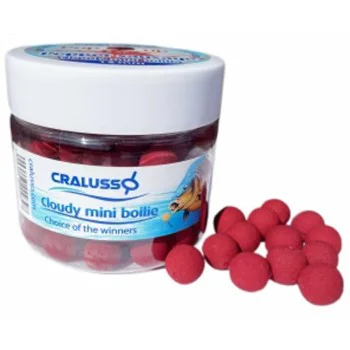 Плуващи топчета CRALUSSO Cloudy Mini Boilie Pop Up Strawberry 8mm 20g