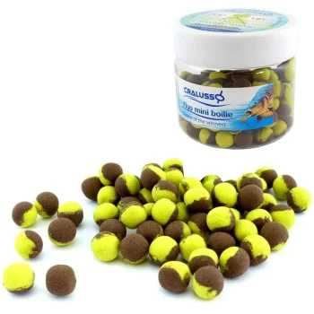 Плуващи топчета CRALUSSO Fluo Mini Boilie Pop Up Chocolate-Mango 10mm 40g