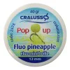 Плуващи топчета CRALUSSO Fluo Mini Boilie Pop Up Pineapple 12mm 40g