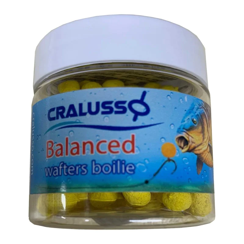 Неутрални дъмбели CRALUSSO Balanced Wafters Boilie Pineapple 7x9mm 20g