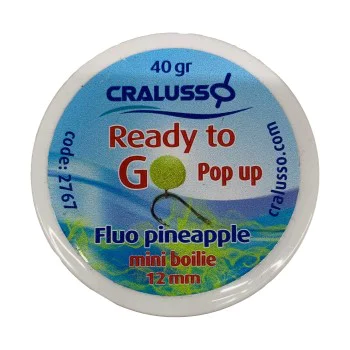 Плуващи топчета CRALUSSO Ready To Go Fluo Pineapple Pop Up 12mm 40g