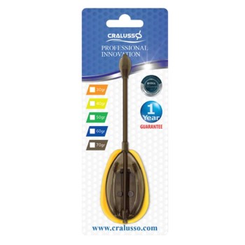 Хранилка с преса CRALUSSO Big Rocket Method Basket + Mould Khaki 1+1pcs/pack