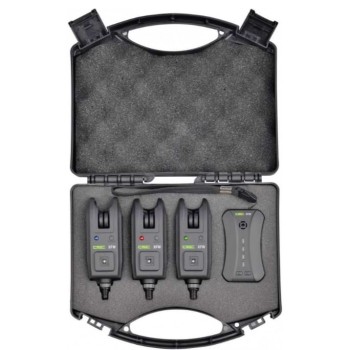 Сигнализатори CTEC Xfw Bite Alarm Set 3 1 Blue Red Green