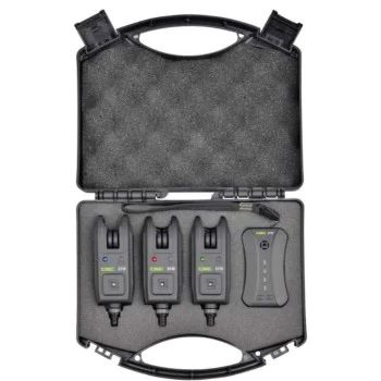 Сигнализатори CTEC Xfw Bite Alarm Set 3 1 Blue Red Green