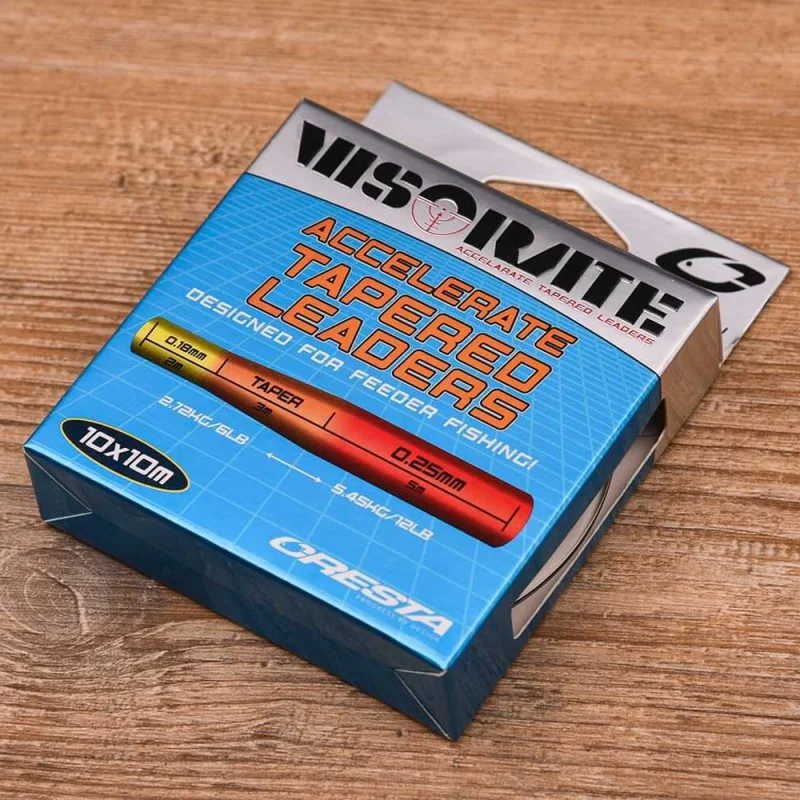 Шок лидер CRESTA Visorate Accelerate Tapered Leaders