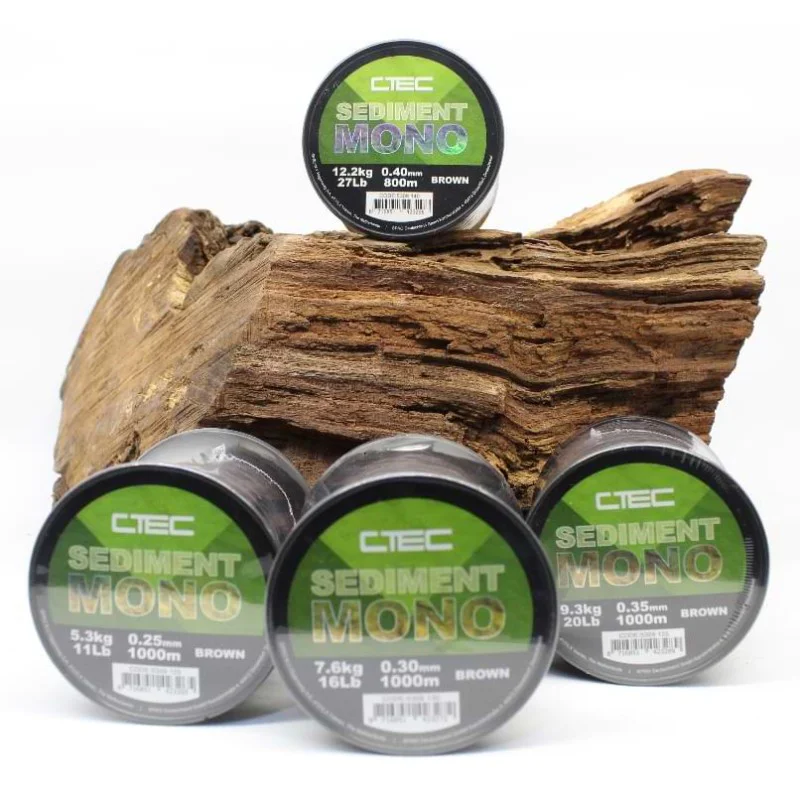 Монофилно влакно CTEC Sediment Mono Green 1000m