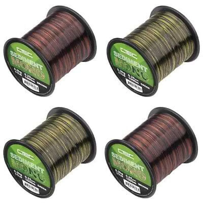 Монофилно влакно CTEC Sediment Mono Green 1000m