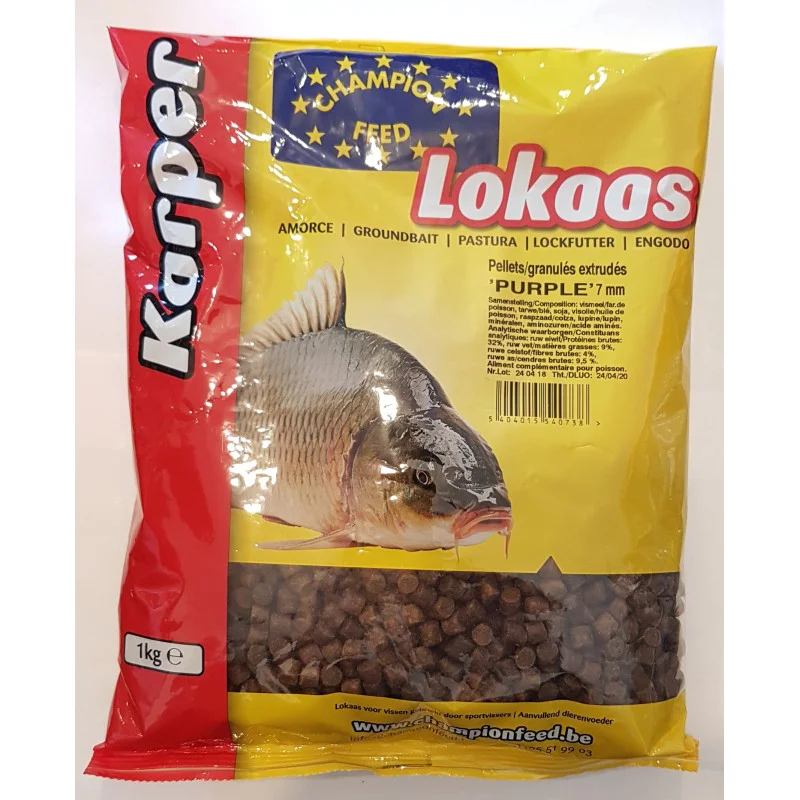 Пелети CHAMPION FEED Purple Pellets 1kg