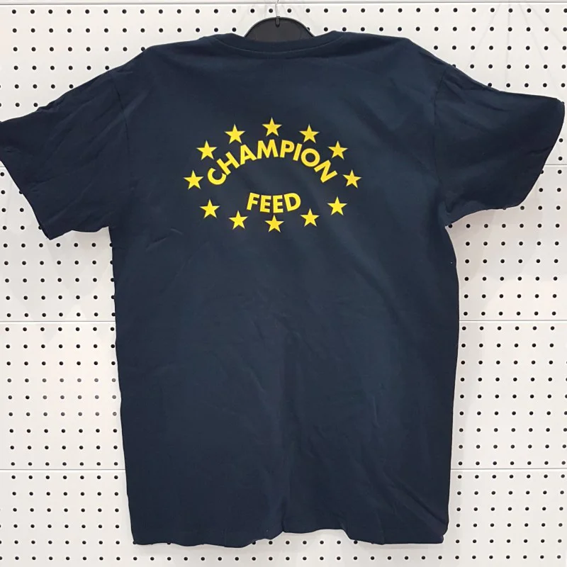 Тениска CHAMPION FEED T-Shirt Navy